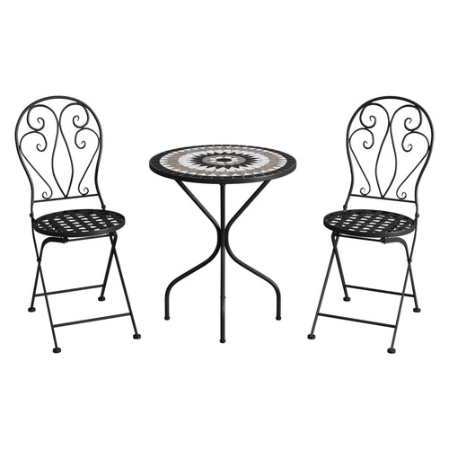Mosaic round bistro - mosaic,