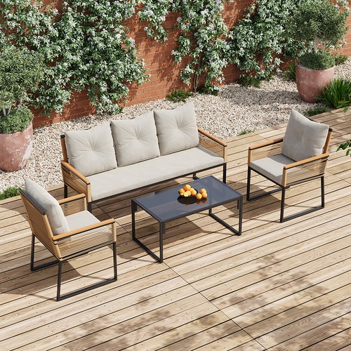 Garden furniture coffee table - furniture,