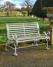 Ornate Wrought Iron Two-Seater