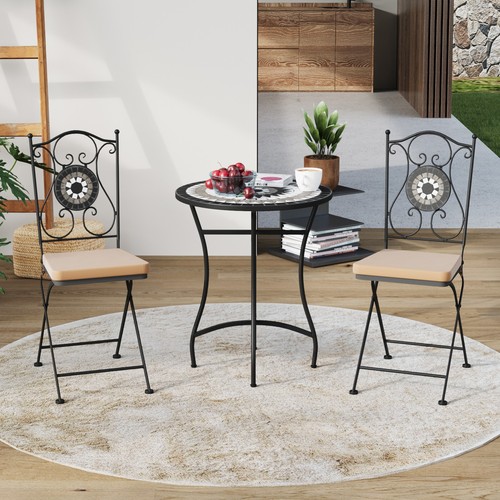 3pcs mosaic bistro table - 3pcs,