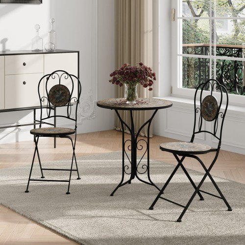 Mosaic bistro table and - bistro,