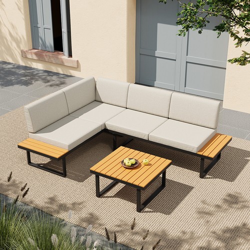 Patio sofa set - patio,