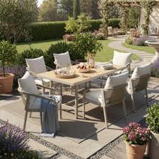 6 Seater Garden Dining Set