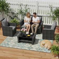 Rattan Furniture Set 4PCS