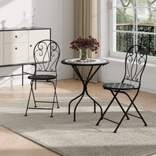 3x Bistro Set Dining Mosaic